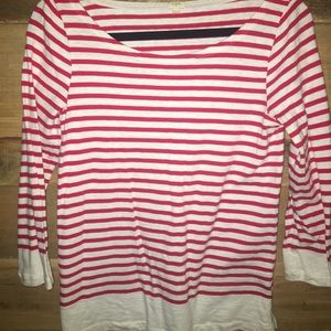 J Crew striped long sleeve